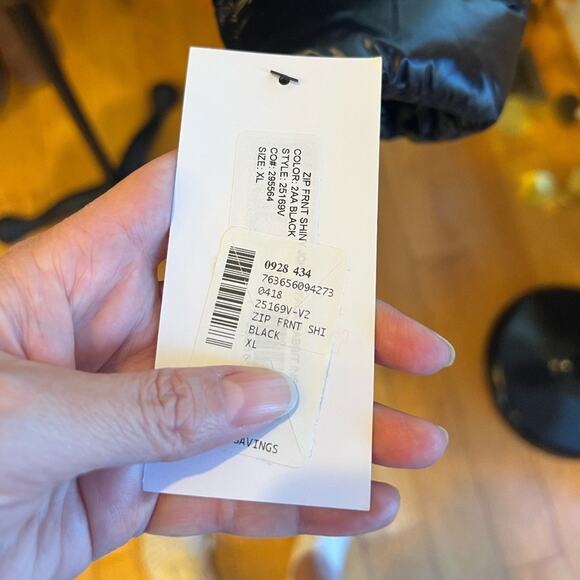 VIA SPIGA Women's Faux Fur Collar Puffer Jacket - Size XL - NWT - Picture 7 of 7